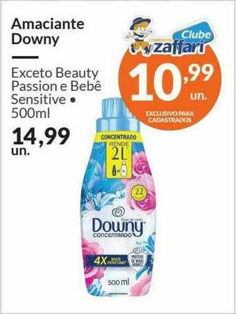 Zaffari Amaciante Downy oferta