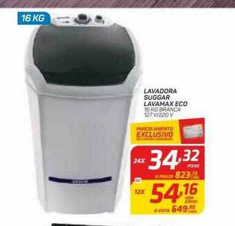 GBarbosa Lavadora Suggar Lavamax Eco oferta
