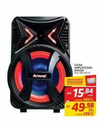 GBarbosa Caixa Amplificada Amvox oferta