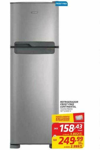 GBarbosa Refrigerador Frost Free Continental oferta