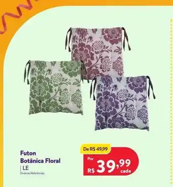 Futon Botânica Floral Le