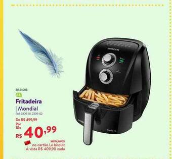 Le Biscuit Fritadeira Mondial oferta