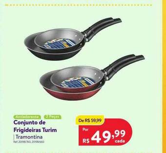 Le Biscuit Conjunto De Frigideiras Turim Tramontina oferta