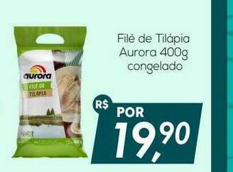 Semar Supermercado Filé De Tilápia Aurora Congelado oferta