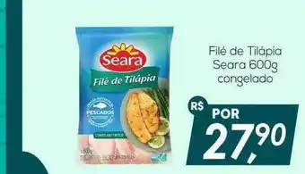 Semar Supermercado Filé De Tilápia Seara Congelado oferta