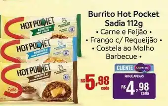 Muffato Burrito Hot Pocket Sadia oferta