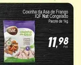 Villefort Atacadista Coxinha Da Asa De Frango Iqf Nat Congelado Pacote oferta
