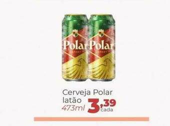 Cerveja Polar Latão