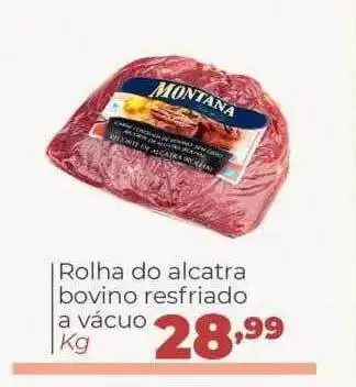 Super Nicolini Rolha Do Alcatra Bovino Resfriado A Vácuo Kg oferta