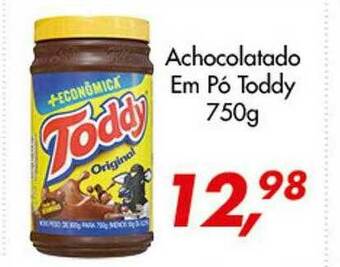 Barbosão Extra Supermercados Achocolatado Em Pó Toddy oferta