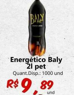 Energético Baly 2l Pet