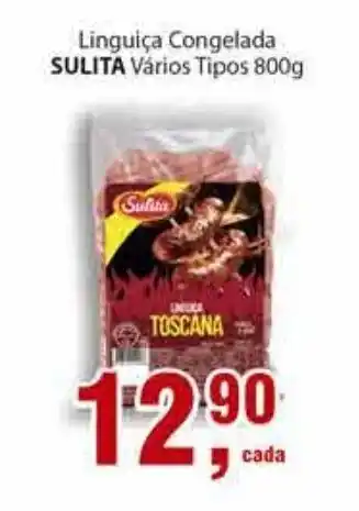 Linguica Congelada sulita 800g