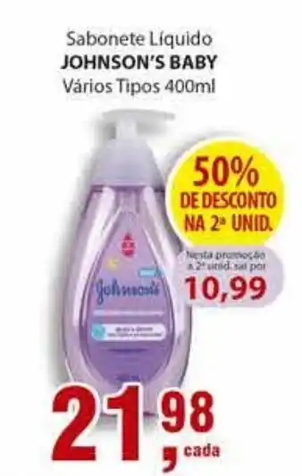 Sabonete liquido Johnson's Baby 400ml