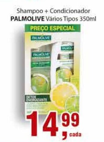 Supermercados Mundial Shampoo + Condicionador Palmolive 350ml oferta