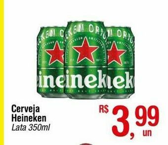 Fort Atacadista Cerveja heineken lata 350ml oferta