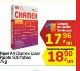 Tenda Atacado Papel chamex oferta