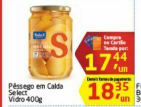Tenda Atacado Pêssego em calda select oferta