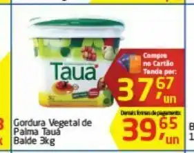 Manteiga tauá 3 kg