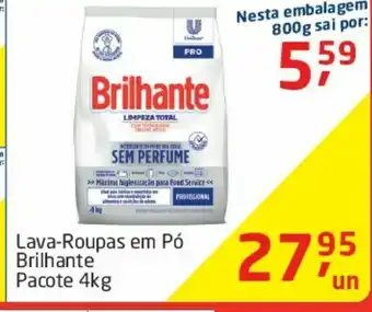 Tenda Atacado Detergente em pó brilhante 4 kg oferta