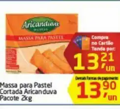 Tenda Atacado Massa para pastel aricanduva oferta