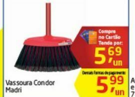 Vassoura condor madri