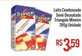 Mart Minas Leite condensado semi desnatado triangulo mineiro 395g unidade oferta