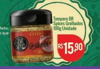 Mart Minas Tempero br spices grelhados 100g unidade oferta