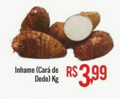 Mart Minas Inhame (cará de dedo) kg oferta