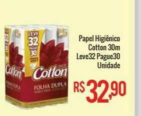 Mart Minas Papel higiênico max pure 30m folha dupla c/40 unidade oferta