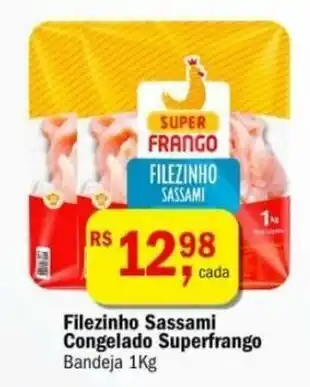 Ultrabox Filezinho Sassami Congelado Superfrango 1kg oferta
