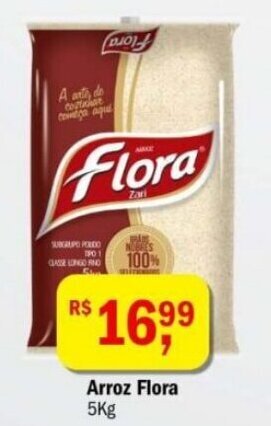 Ultrabox Arroz Flora 5kg oferta