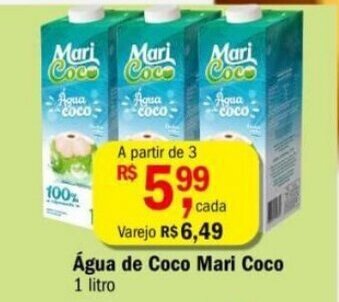 Agua de Coco Mari Coco 1L