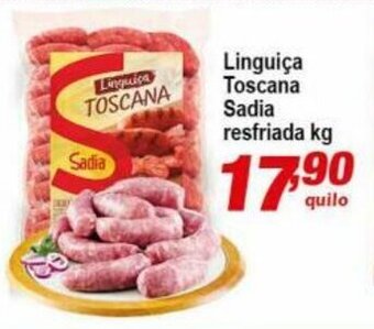 Ricoy Supermercados Linguica Toscana Sadia resfriada 1kg oferta