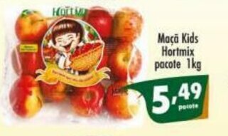Ricoy Supermercados Maca Kids Hortmix pacote 1kg oferta