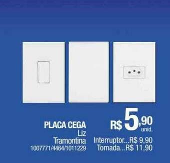 Placa Cega Liz Tramontina