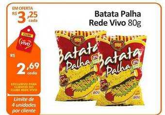 Batata Palha Rede Vivo