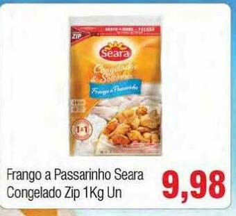 Spani Atacadista Frango A Passarinho Seara Congelado Zip oferta