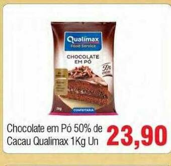 Spani Atacadista Chocolate Em Pó 50% De Cacau Qualimax oferta