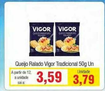 Spani Atacadista Queijo Ralado Vigor Tradicional oferta