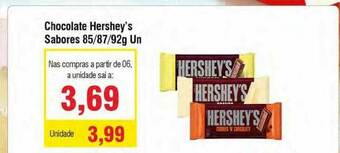 Chocolate Hershey's Sabores