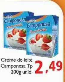 Supermercados ABC Creme De Leite Camponesa oferta