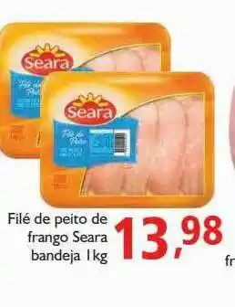 Supermercados ABC Filé De Peito De Frango Seara oferta