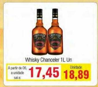 Spani Atacadista Whisky Chanceler oferta