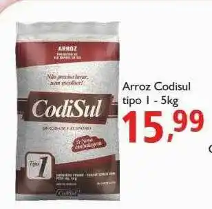 Supermercados ABC Arroz Codisul Tipo 1 oferta
