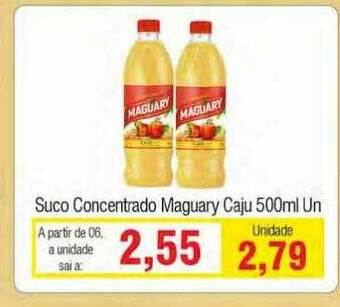 Spani Atacadista Suco Concentrado Maguary Caju oferta