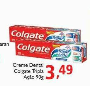 Supermercados ABC Creme Dental Colgate Tripla Ação oferta