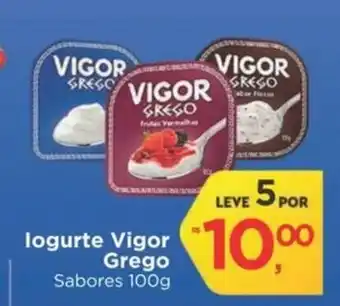 Iogurte Vigor Grego Sabores 100g