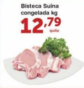 Roldão Bisteca Suina Congelada 1kg oferta