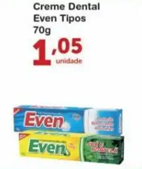 Creme Dental Even Tipos 70g