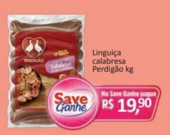 Supermercados Savegnago Linguica calabresa Perdigao 1kg oferta